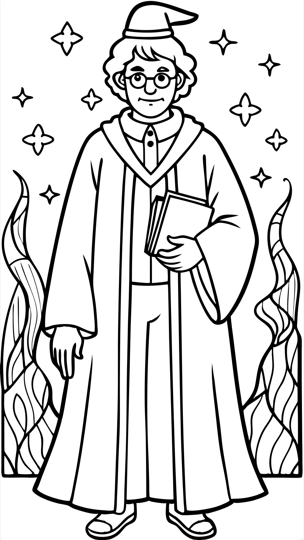 adult harry potter coloring pages